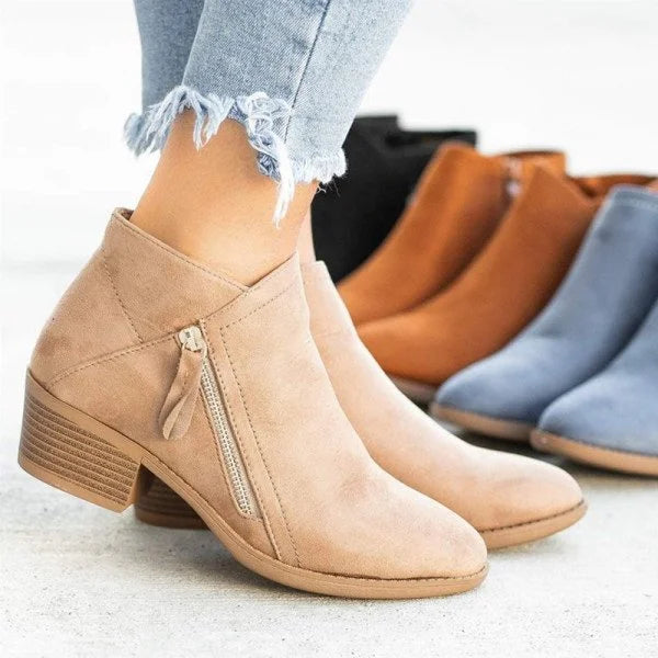 Komfortable Lederstiefel für Damen von Deline