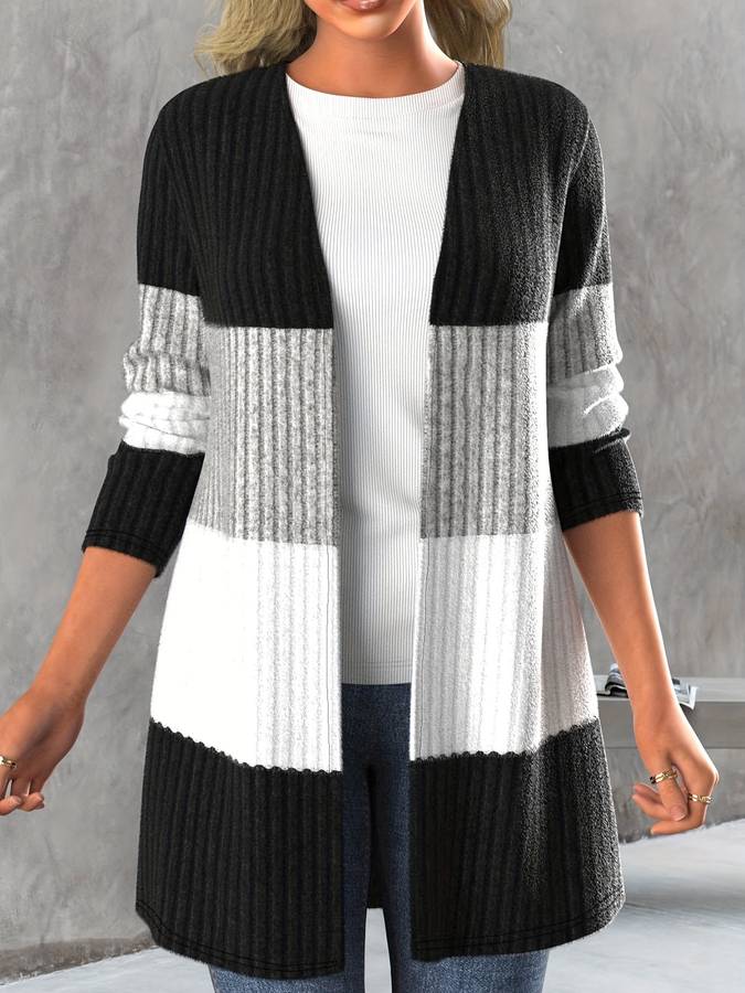 Damenpullover Strickjacke