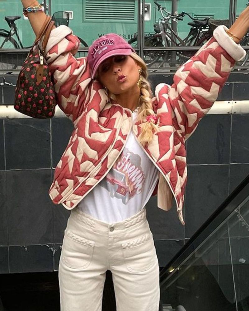 Krohn-e | Blanchet Vintage Bunte Jacke