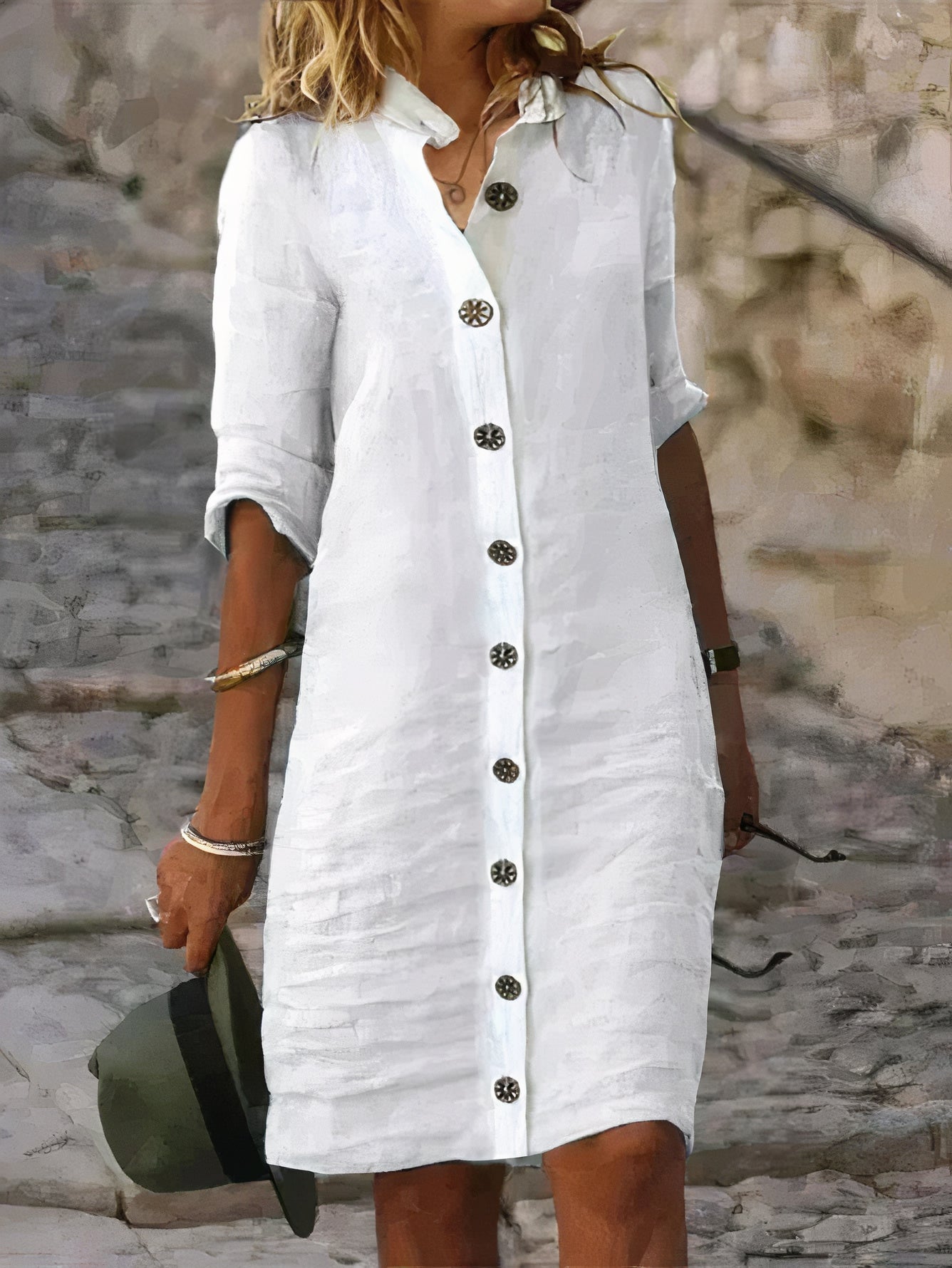Leinen-Sommerkleid Resel
