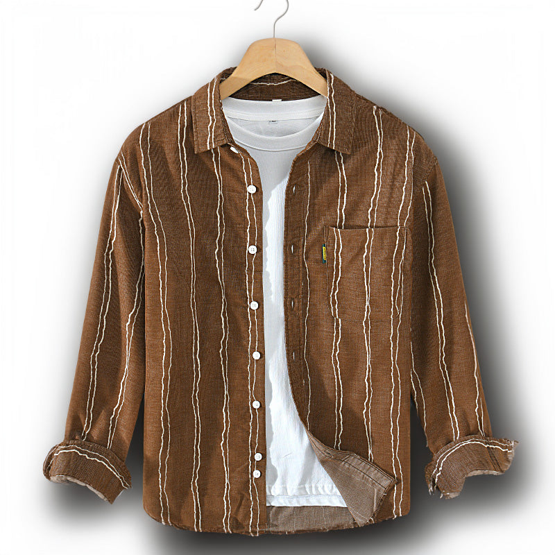 Fudus | Gestreiftes Vintage Hemd