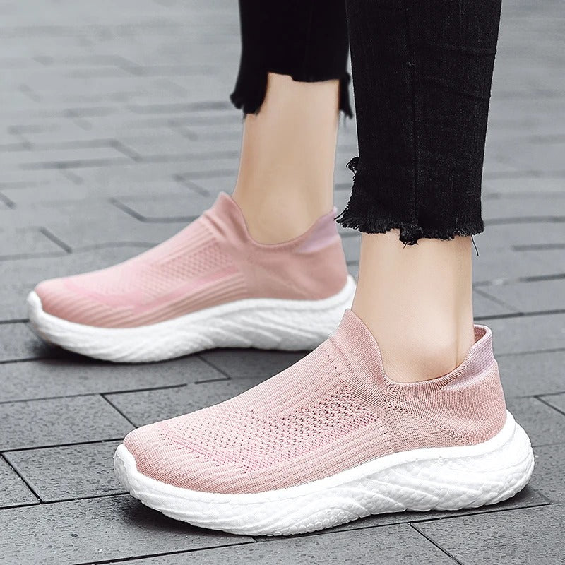 Bequeme, atmungsaktive orthopädische Strick-Schuhe von Jaeva