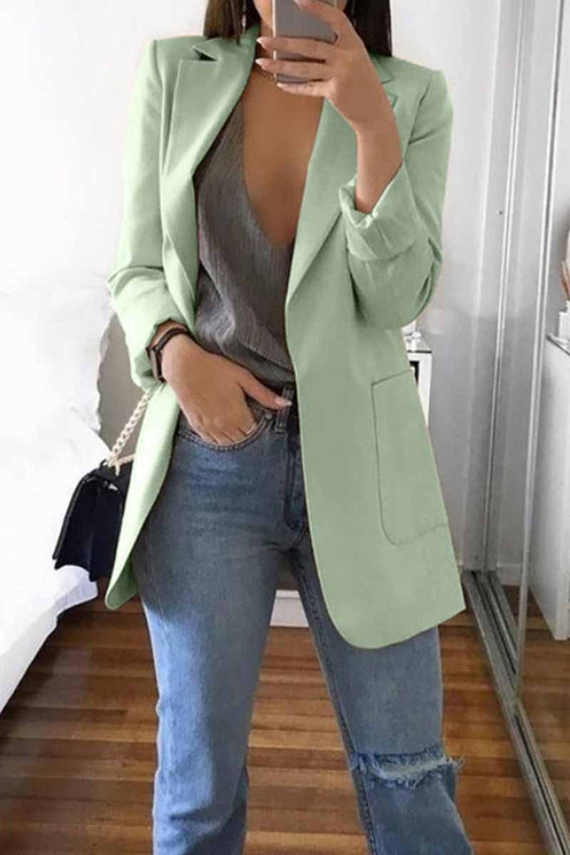 Clara: Comfortable Long Blazer