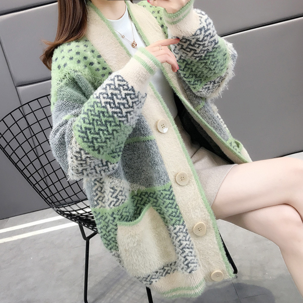 LEHIWA - Luxuriöser Cardigan für Damen in komfortabler Ausführung