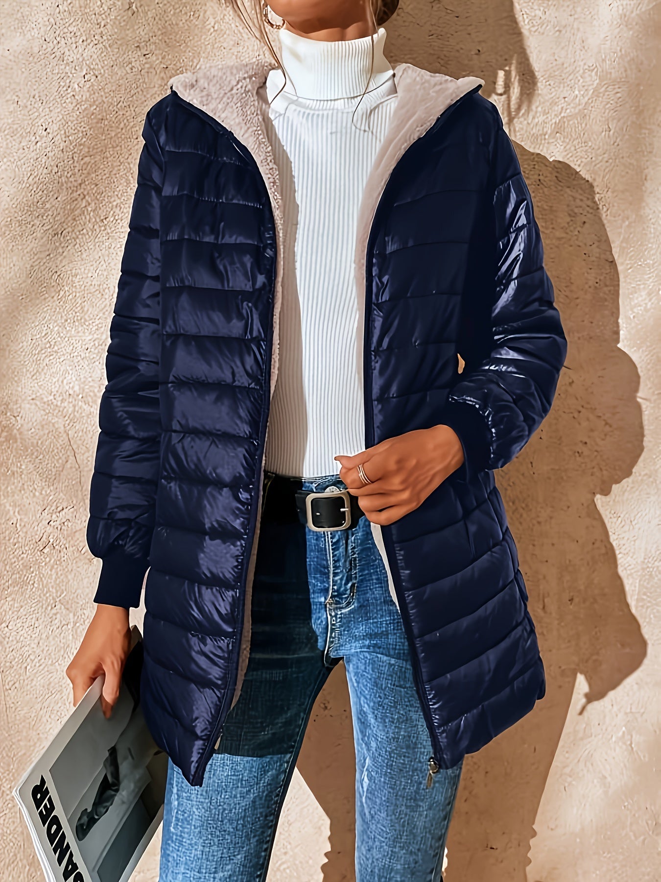 Leysmira Kapuzenjacke: Lässige Langarmjacke mit Reißverschluss für den Alltag