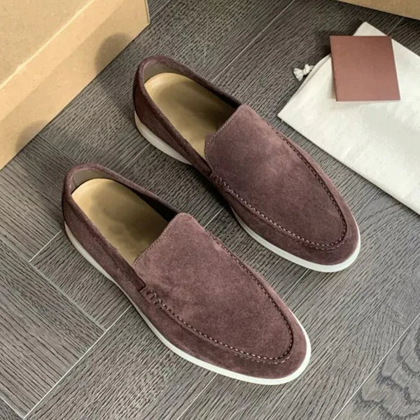 Bandit Herren Orthopädische Wildleder Loafers