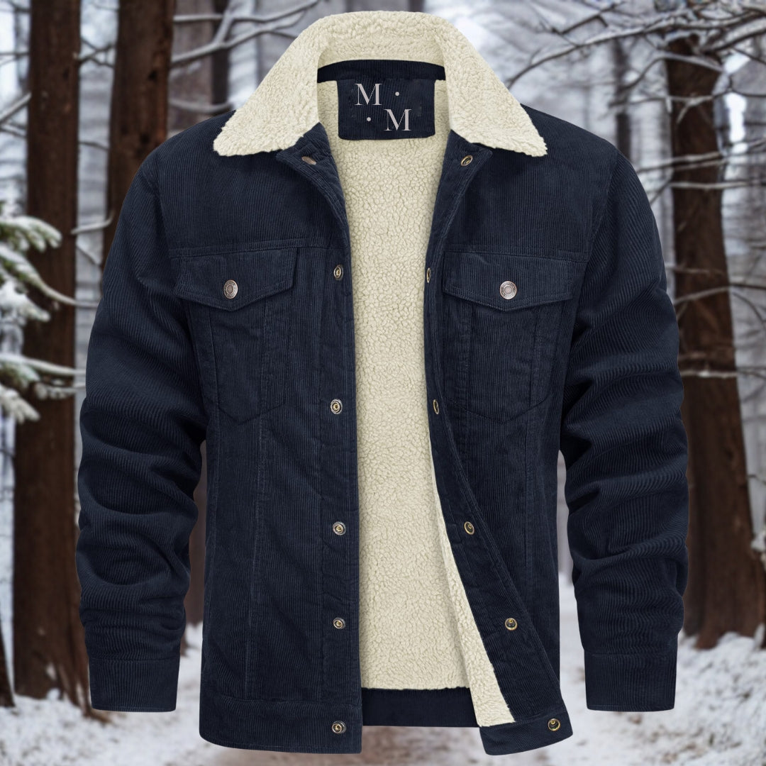 Herren-Cordjacke, klassisch und warm