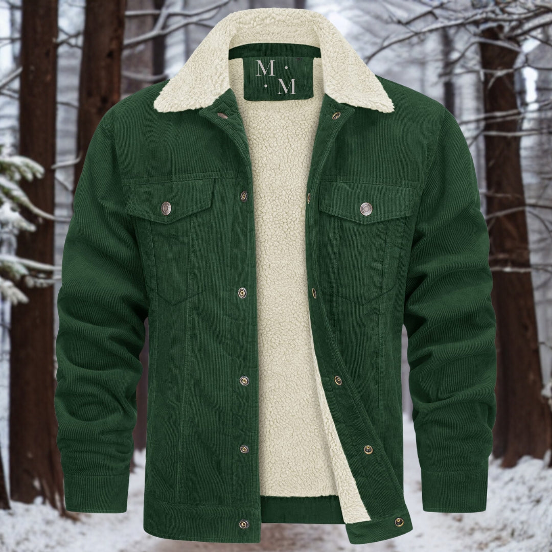 Herren-Cordjacke, klassisch und warm