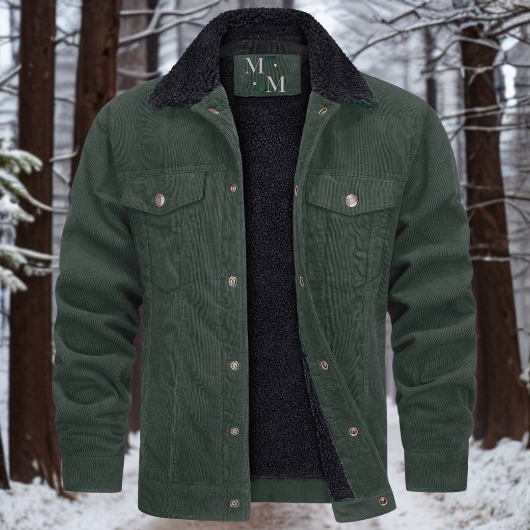 Herren-Cordjacke, klassisch und warm