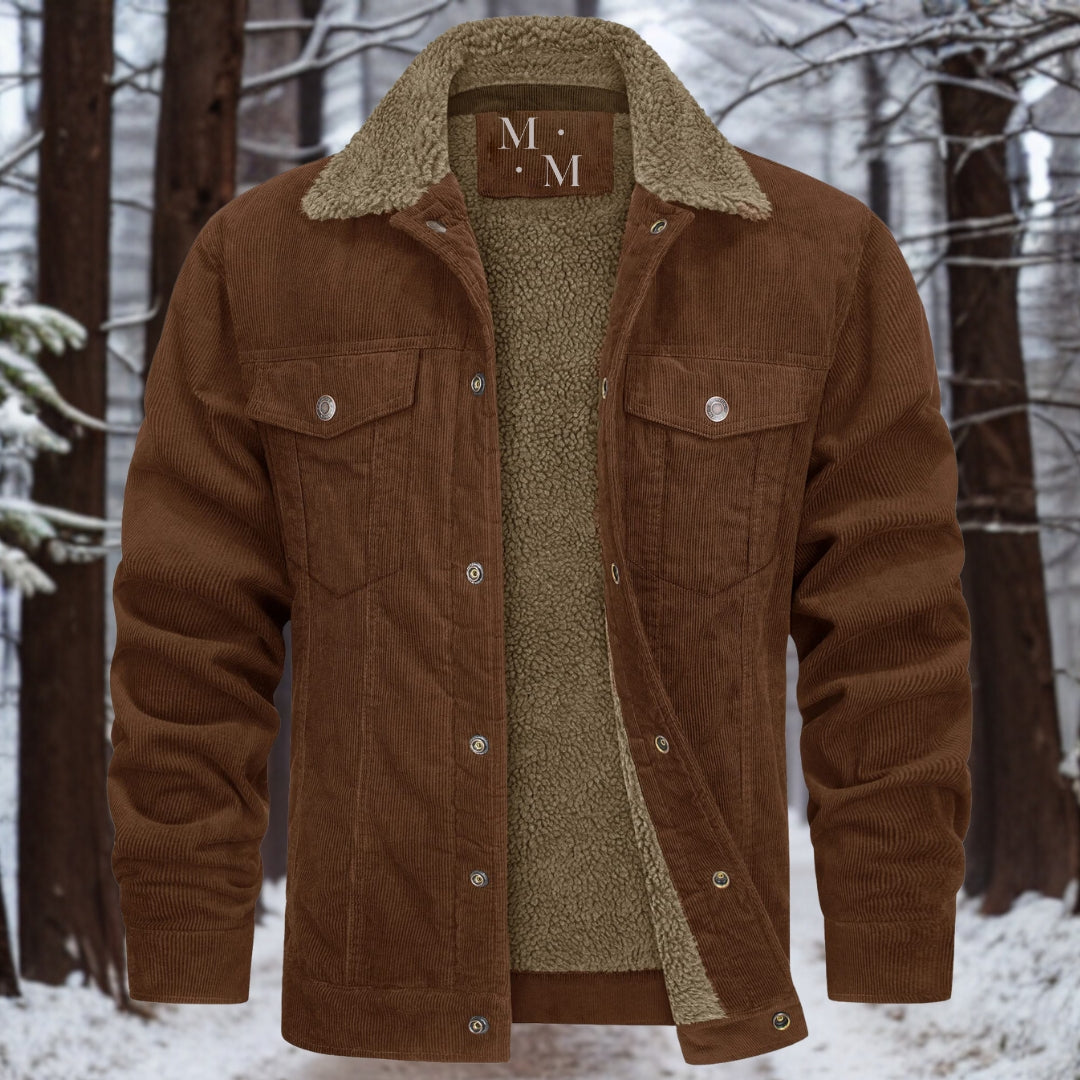 Herren-Cordjacke, klassisch und warm