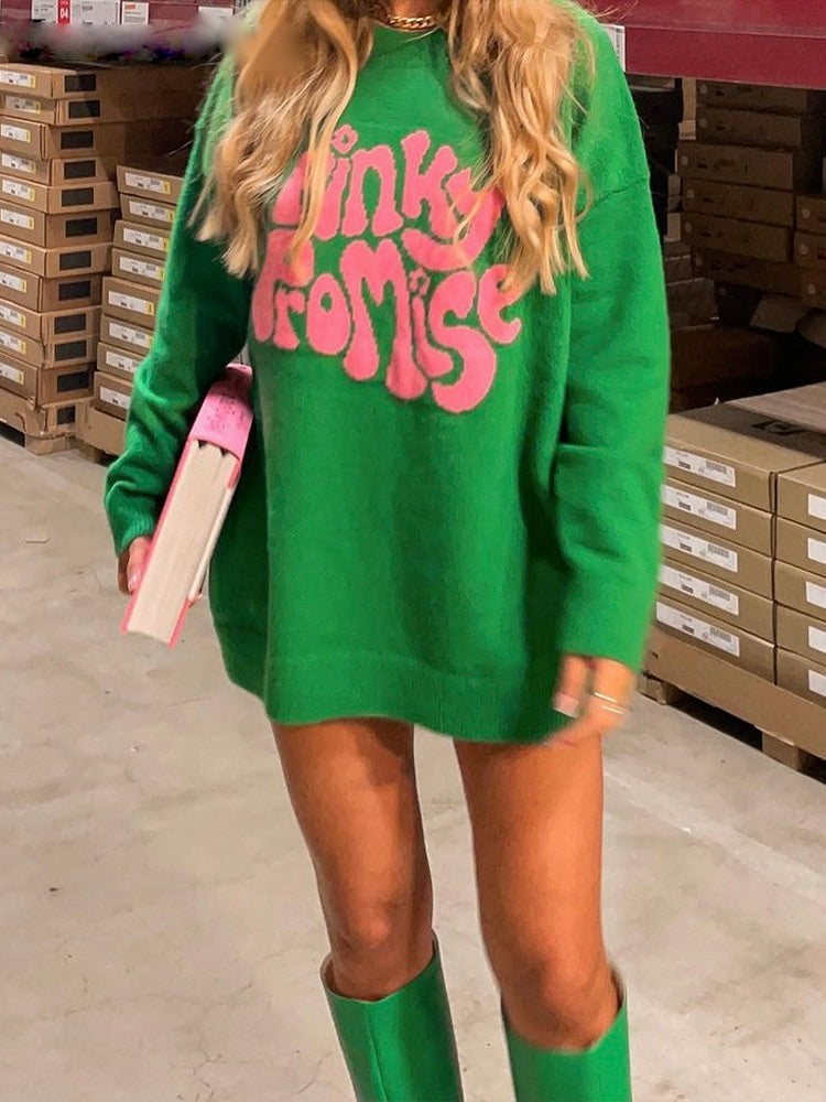 Fudus Pinky Promise Sweater
- Krohn-e