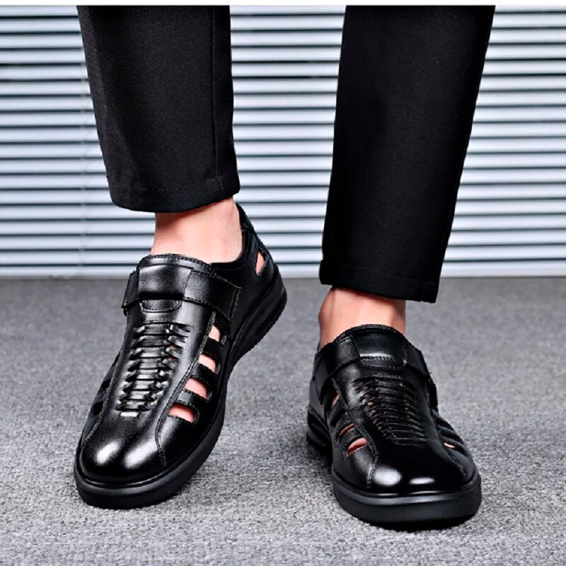 Männersandalen aus Leder – Stilvoll und komfortabel