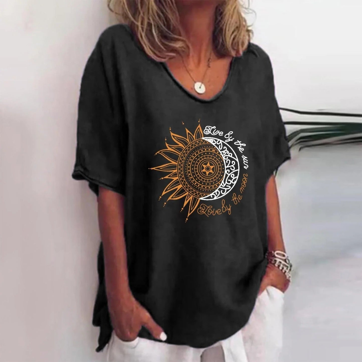 Damen Oversize-Shirt aus Rose