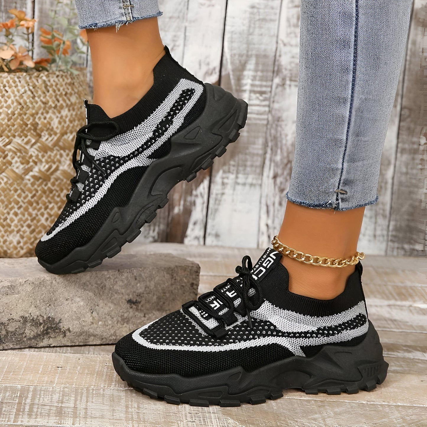 Arabella Mesh Sneakers