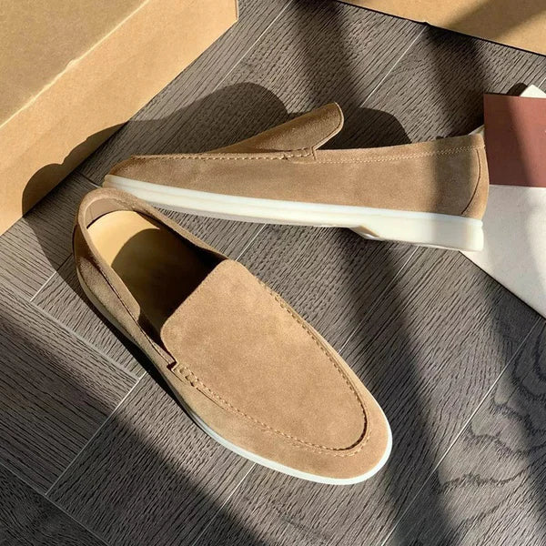 Bandit Herren Orthopädische Wildleder Loafers