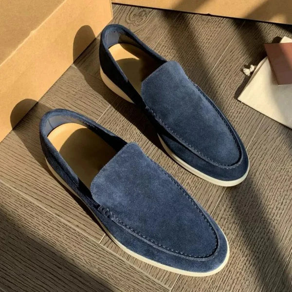 Bandit Herren Orthopädische Wildleder Loafers