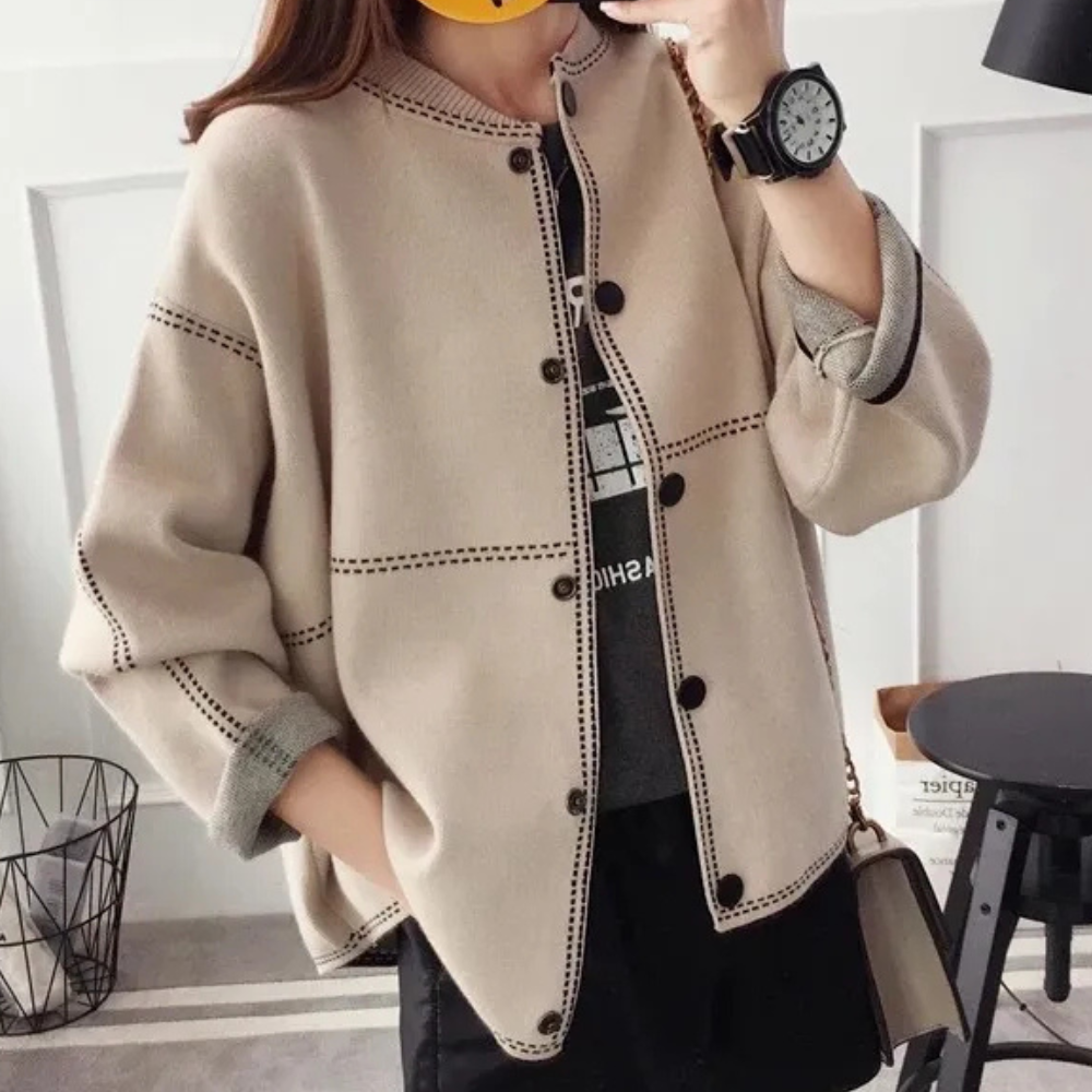 JANE Strickjacke: Trendige Damenjacke im modernen Design