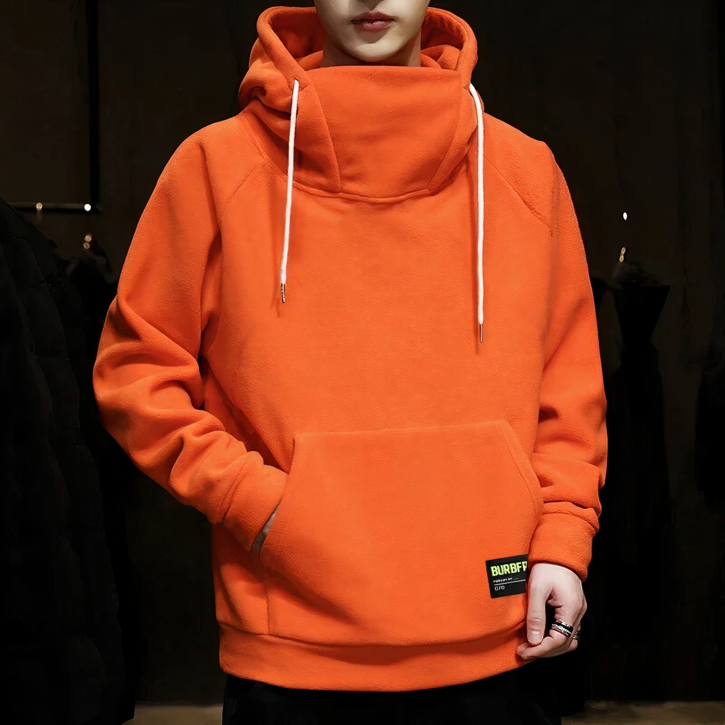 Ronan Herren Polarfleece-Hoodie