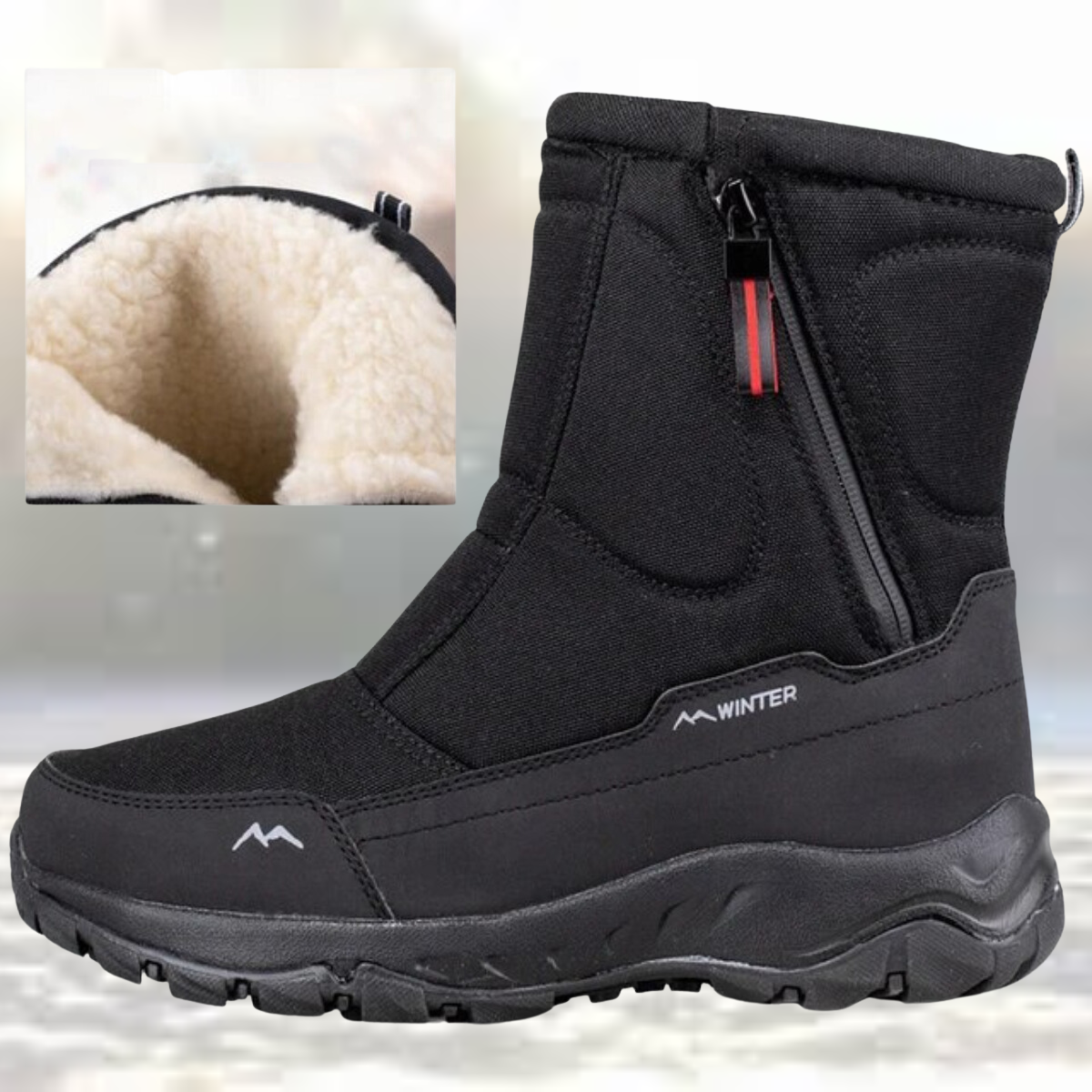 Stylische Herren-Winterstiefel mit mittlerer Höhe - Rollins