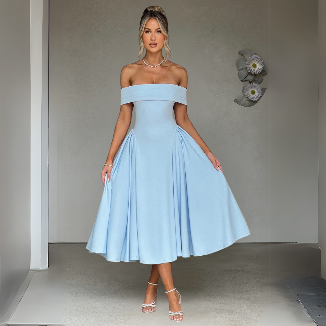 Fabelhafte Blaues Kleid Damen Fotos