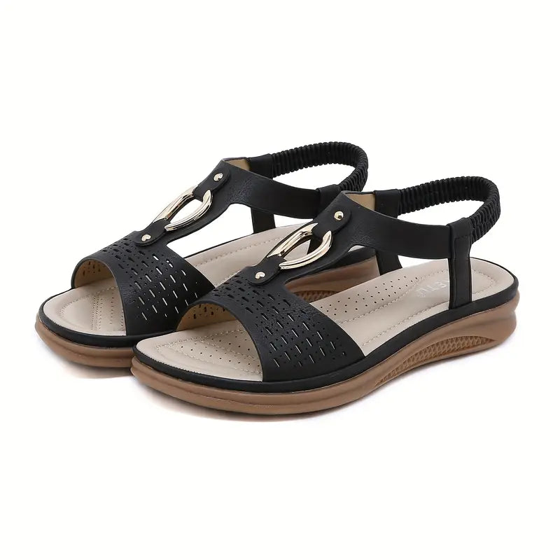Damen-Sandalen mit offenem Design von Flassy