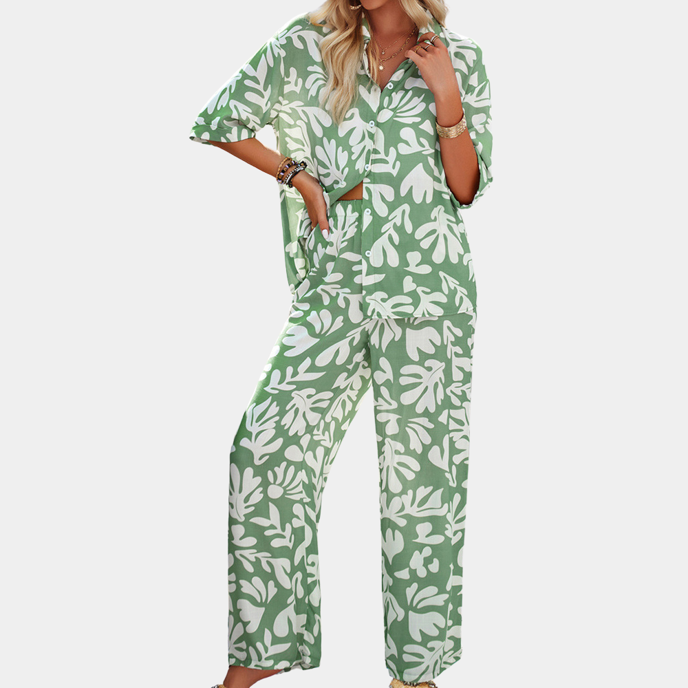 Brigida: Elegantes Damen-Sommerset – Das ideale Zweiteiler-Outfit!