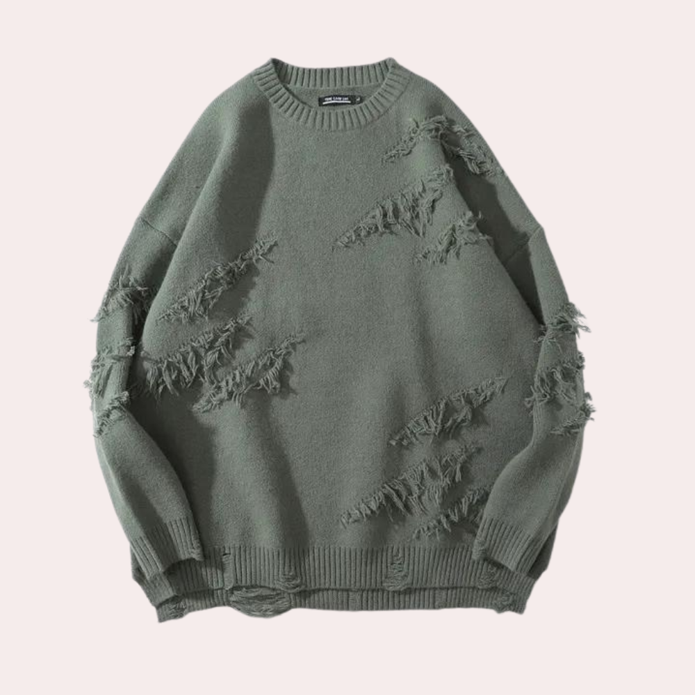 Elegantes, figurbetontes Strickpullover für modebewusste Damen