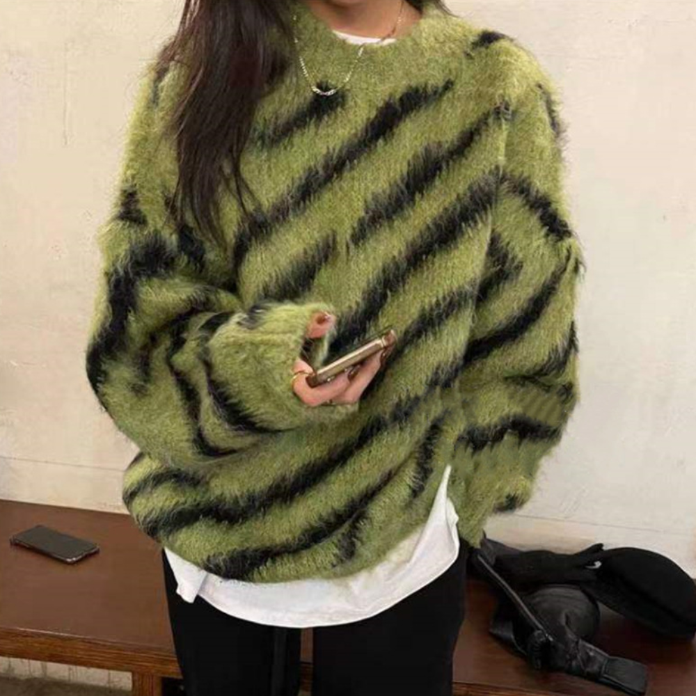 Großer, modischer Damenpullover Hedvige