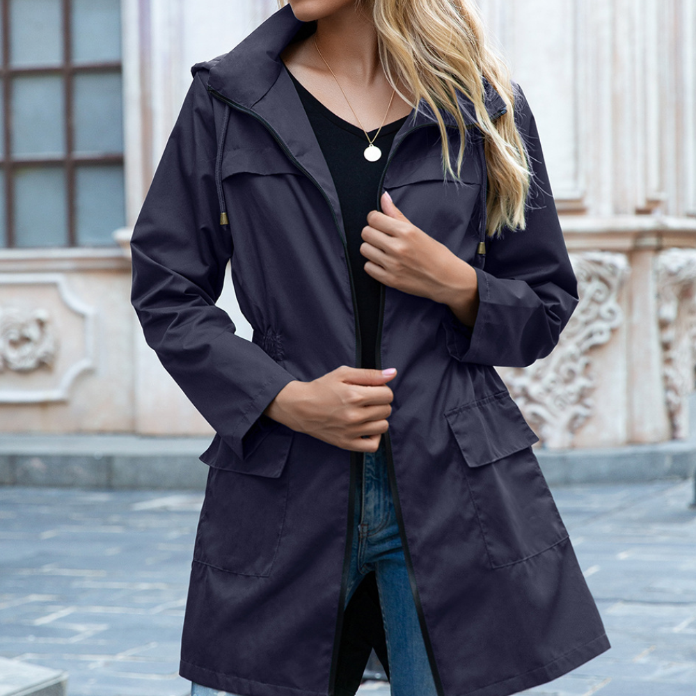 Damen-Trenchcoat Camila: Elegant, mit Reißverschluss