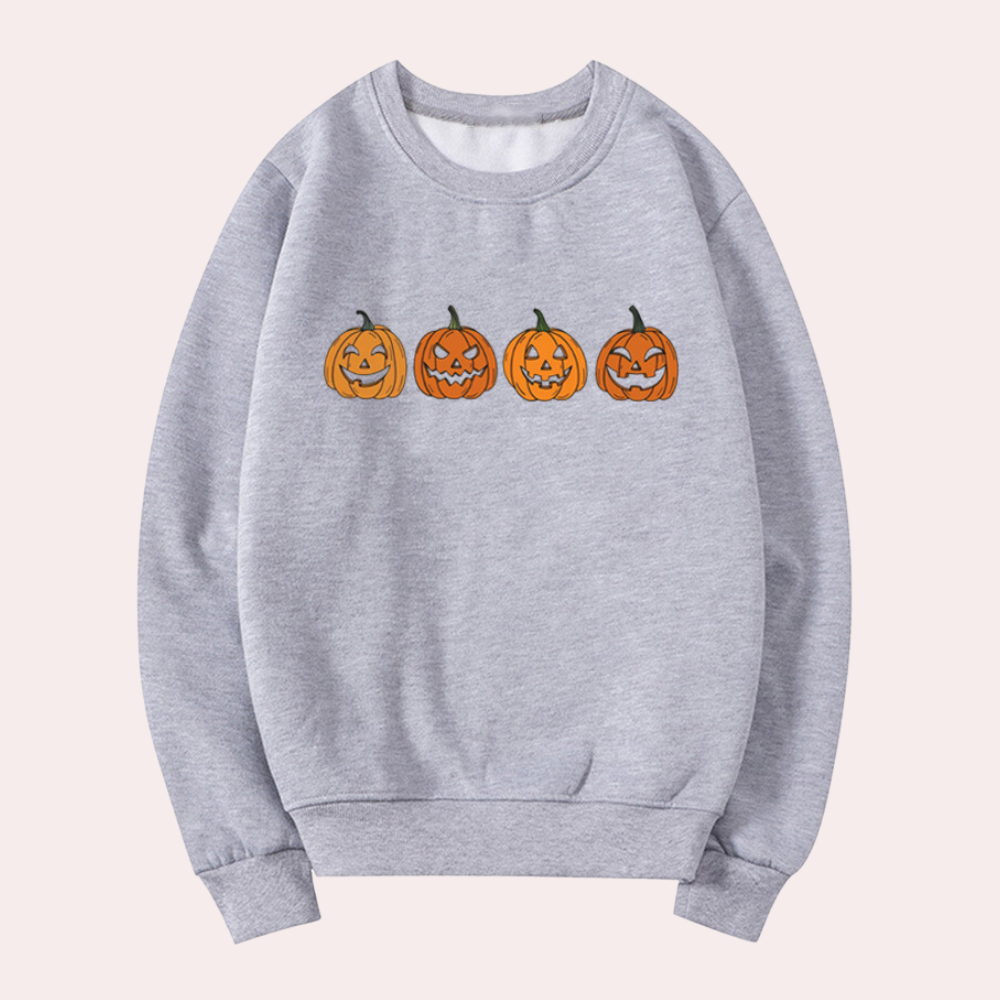 Elegantes Halloween-Sweatshirt für Frauen - Afra Kollektionen