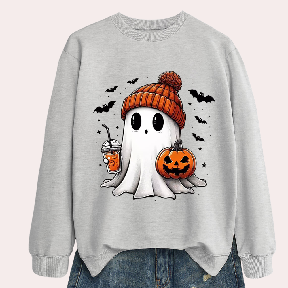 Frauen Halloween Sweatshirt von Cintia - Gespenstisch