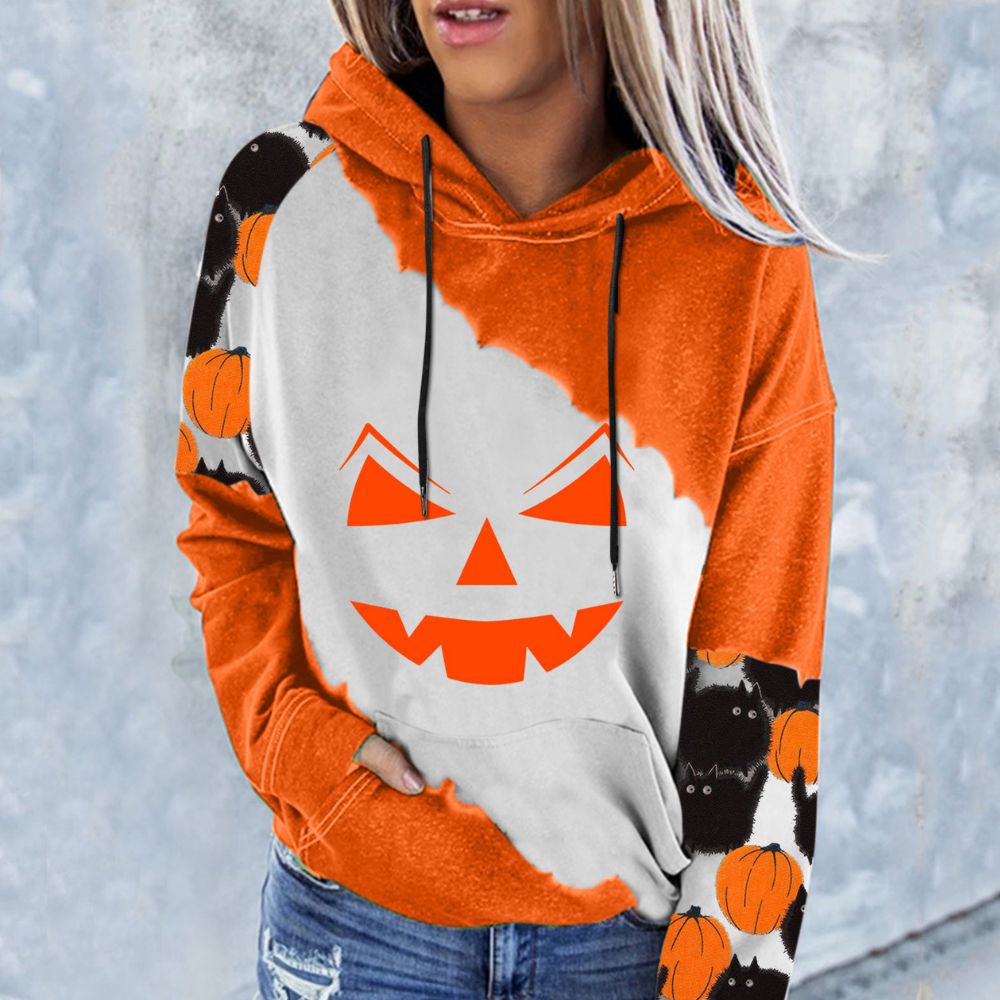 Elizabet Halloween Damen Sweatshirt: Modisch und Gruselig