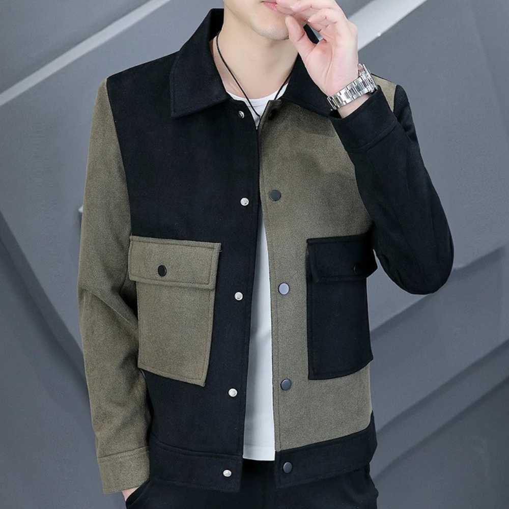 FRED Herrenjacke: Modisch mit edlem Farbspiel