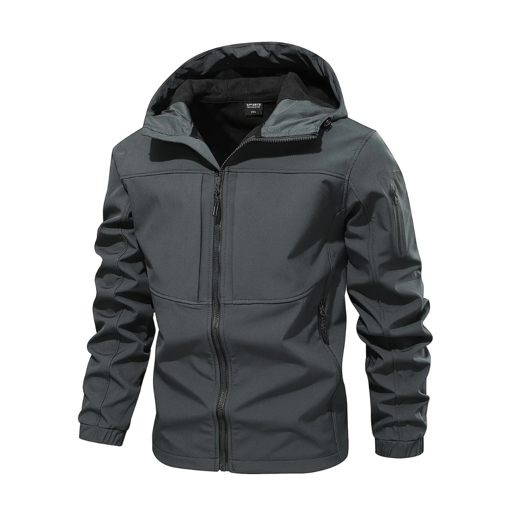 Herren-Outdoorjacke CARLO aus stylischem Fleece
