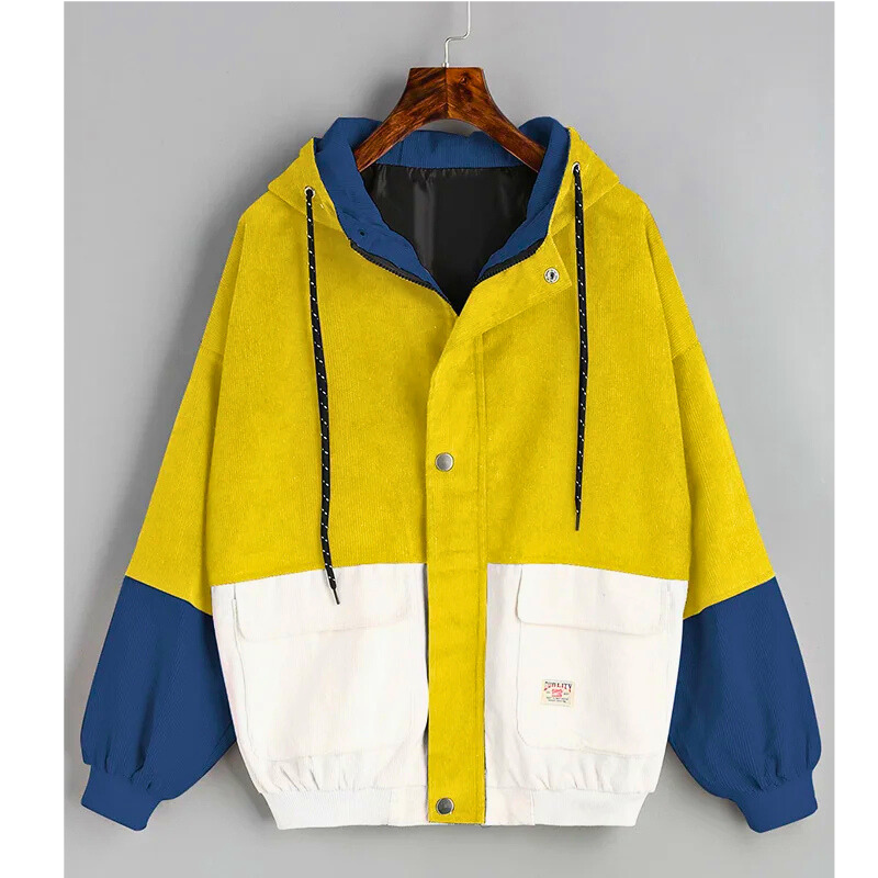 Cordjacke in drei Farben