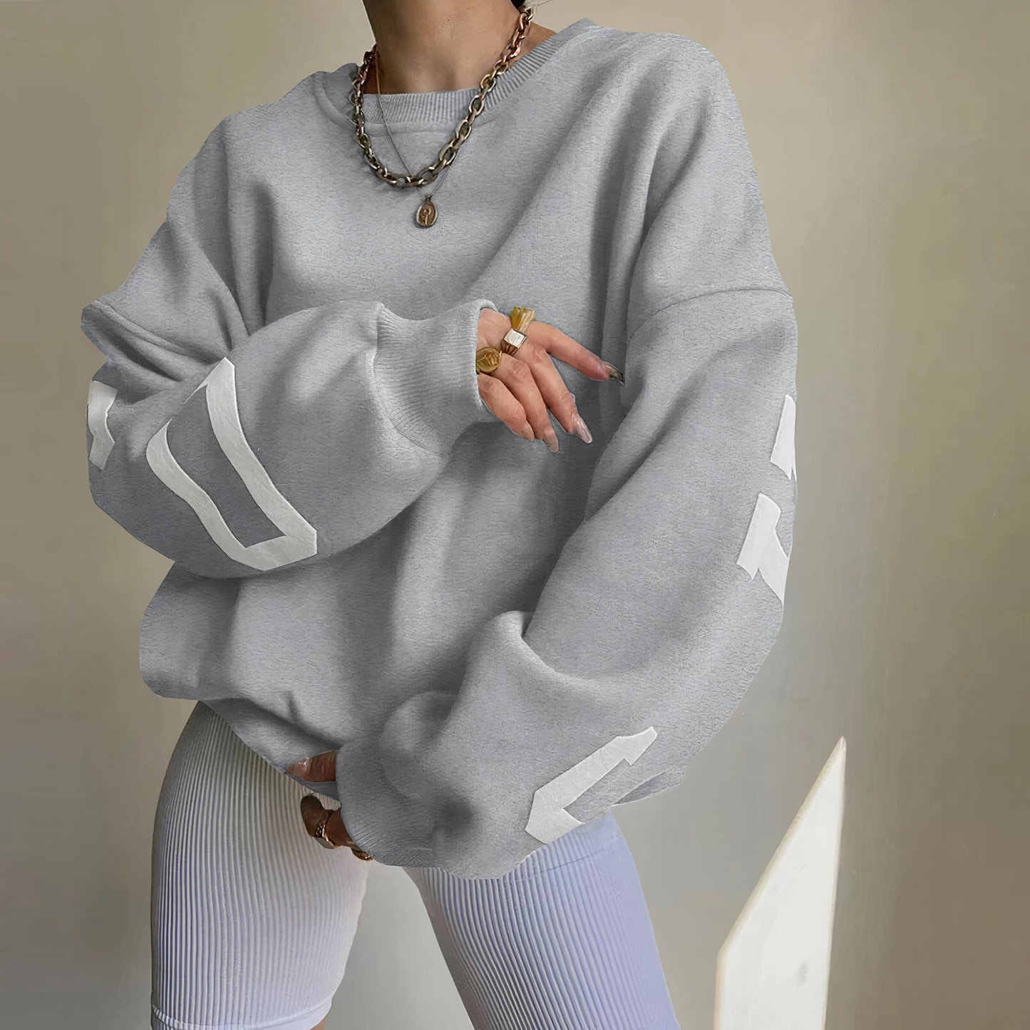 Finley: Oversize Klassischer Pullover