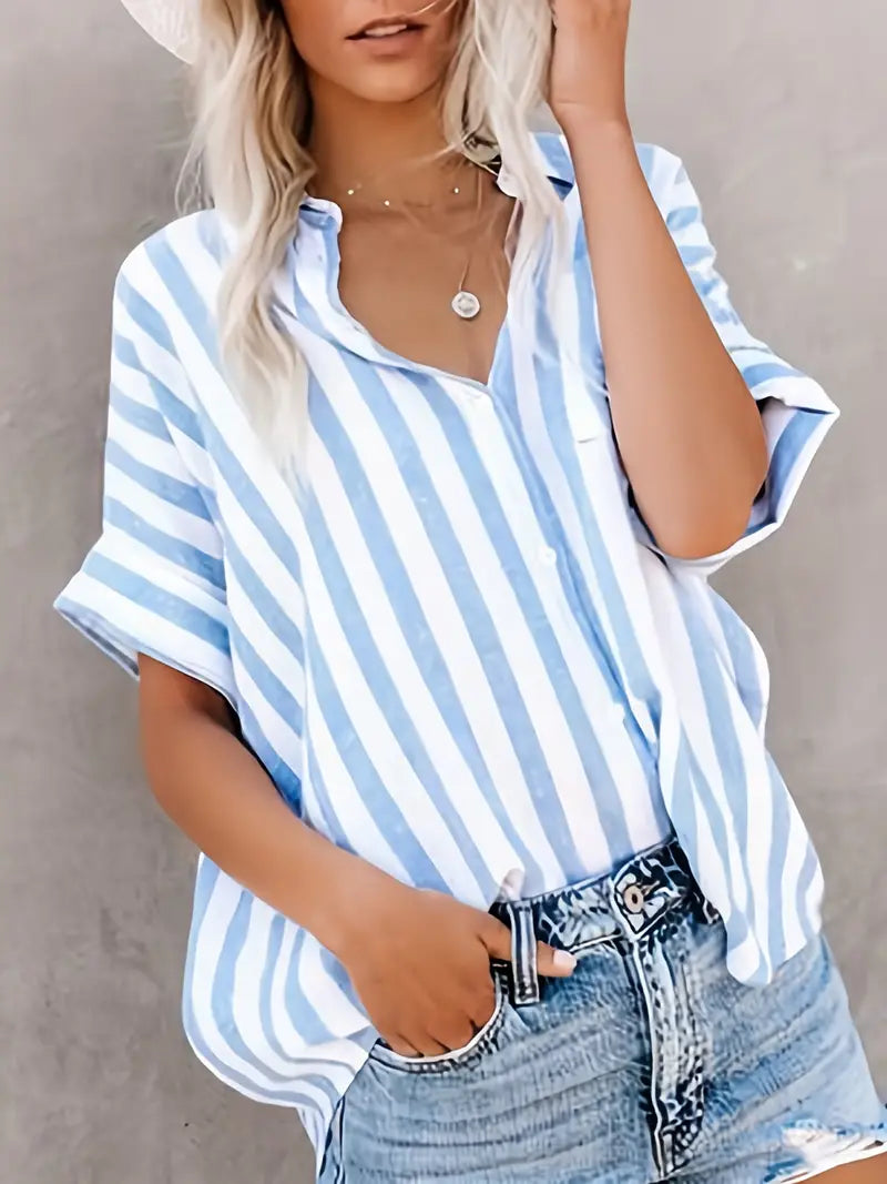 Entspanntes Oversize-Shirt für Damen – Senta