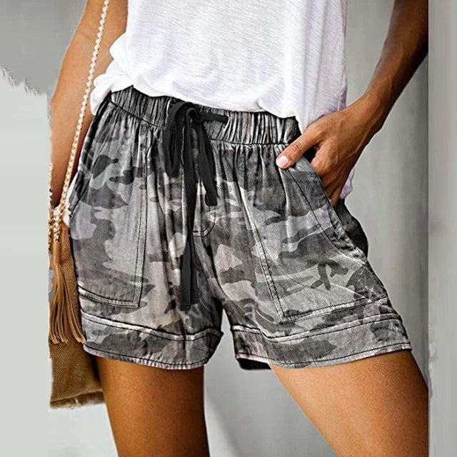 EVIE Shorts mit Druck