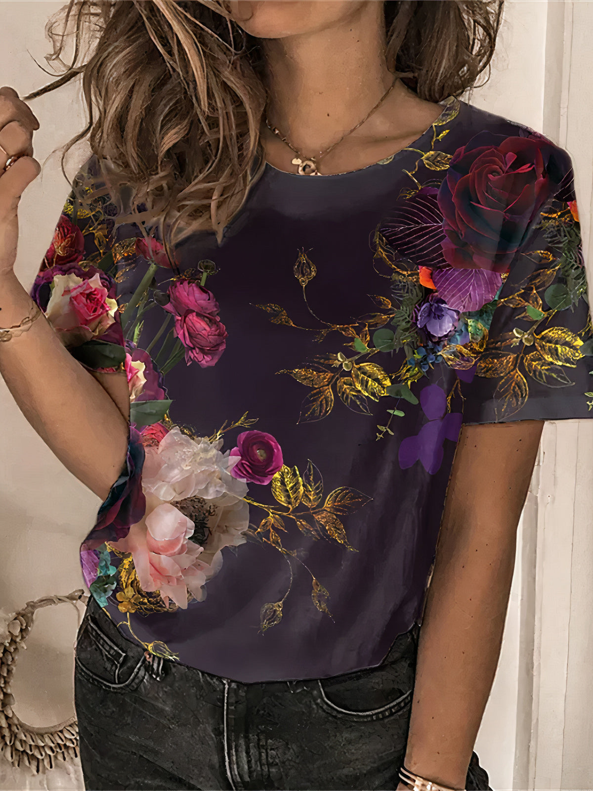 Angenehmes Damen-Sommer-T-Shirt - Gretel