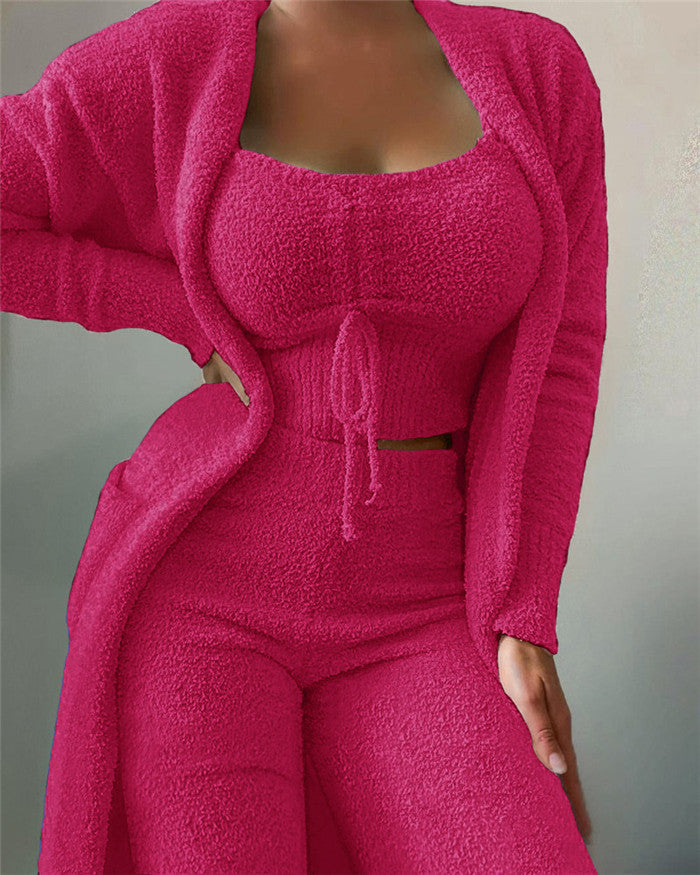 Anikka 3-Piece Fleece Set