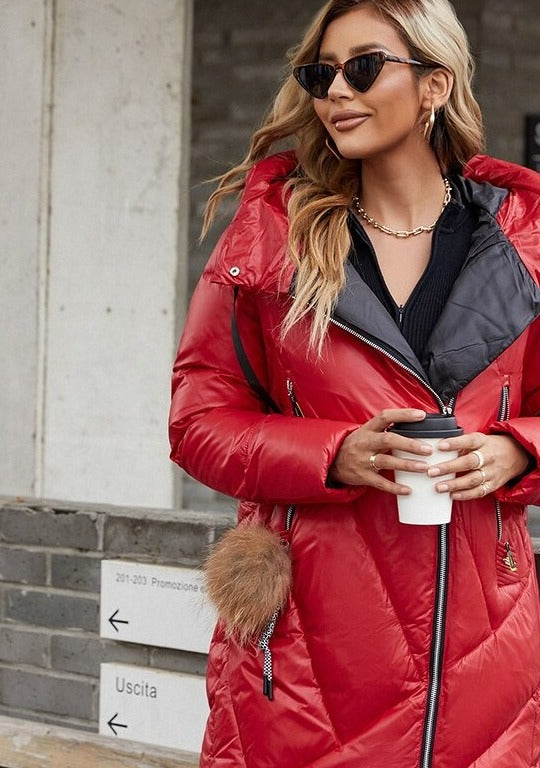 Elegantes Wintermäntel Modell Leia