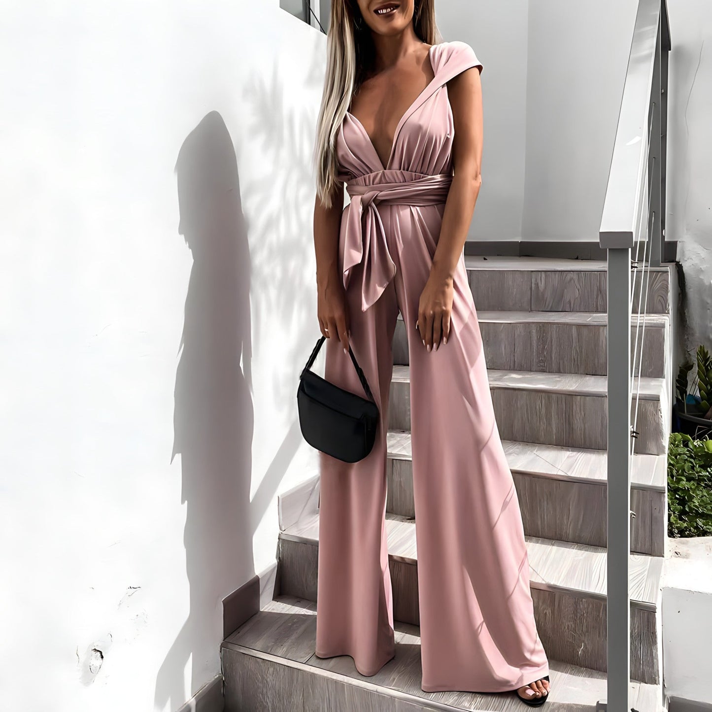 Quintina Damen-Sommerjumpsuit