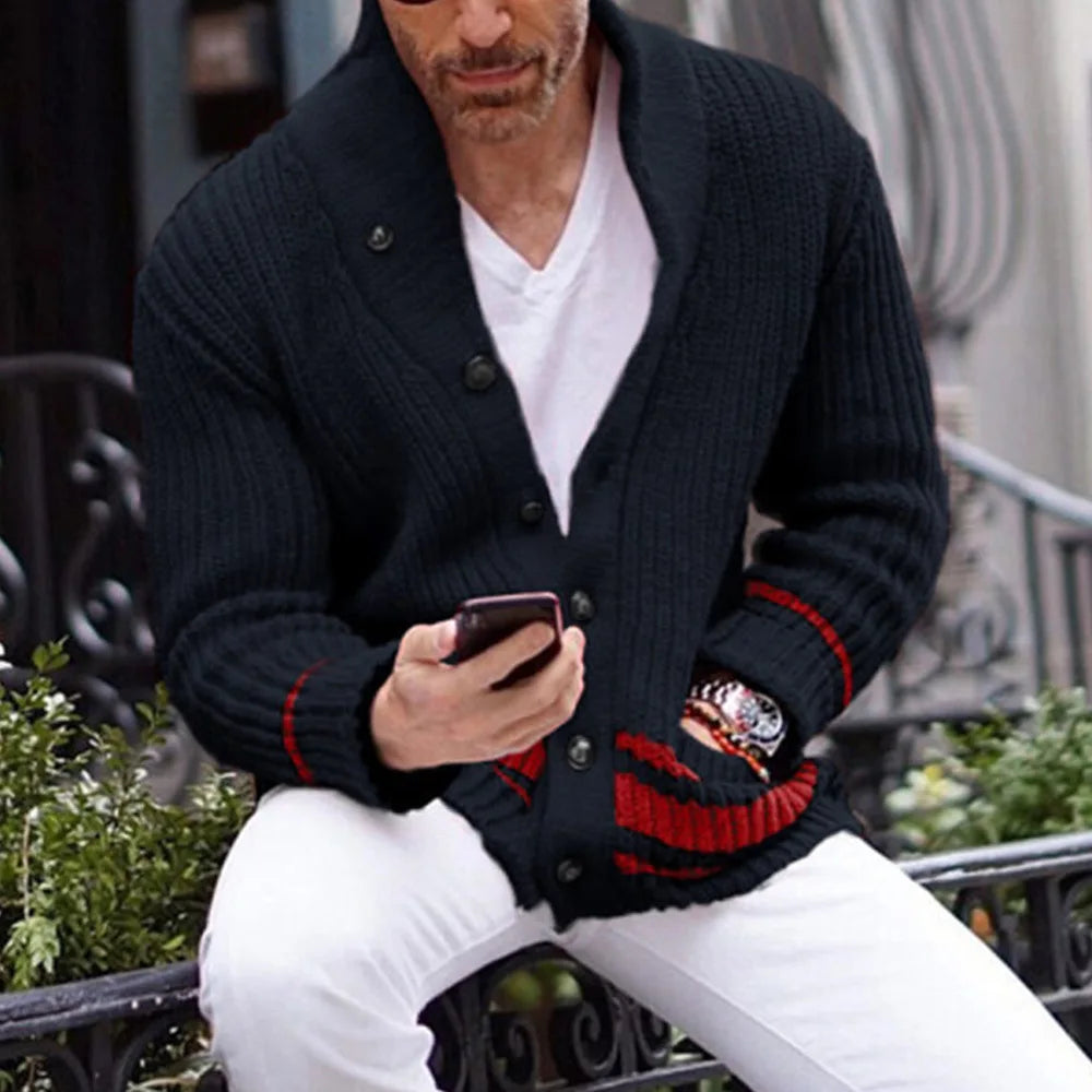 Herren Winterstrickjacke Jaxon