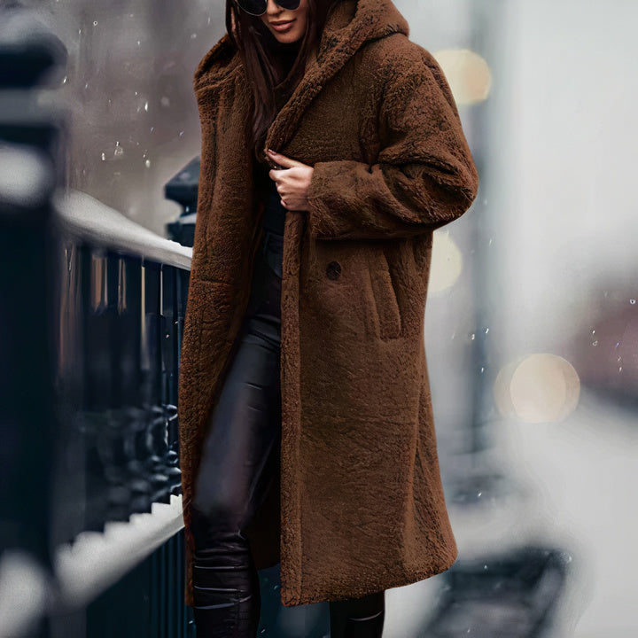 Winterjacke für Frauen aus Teddyfell – Jaylin