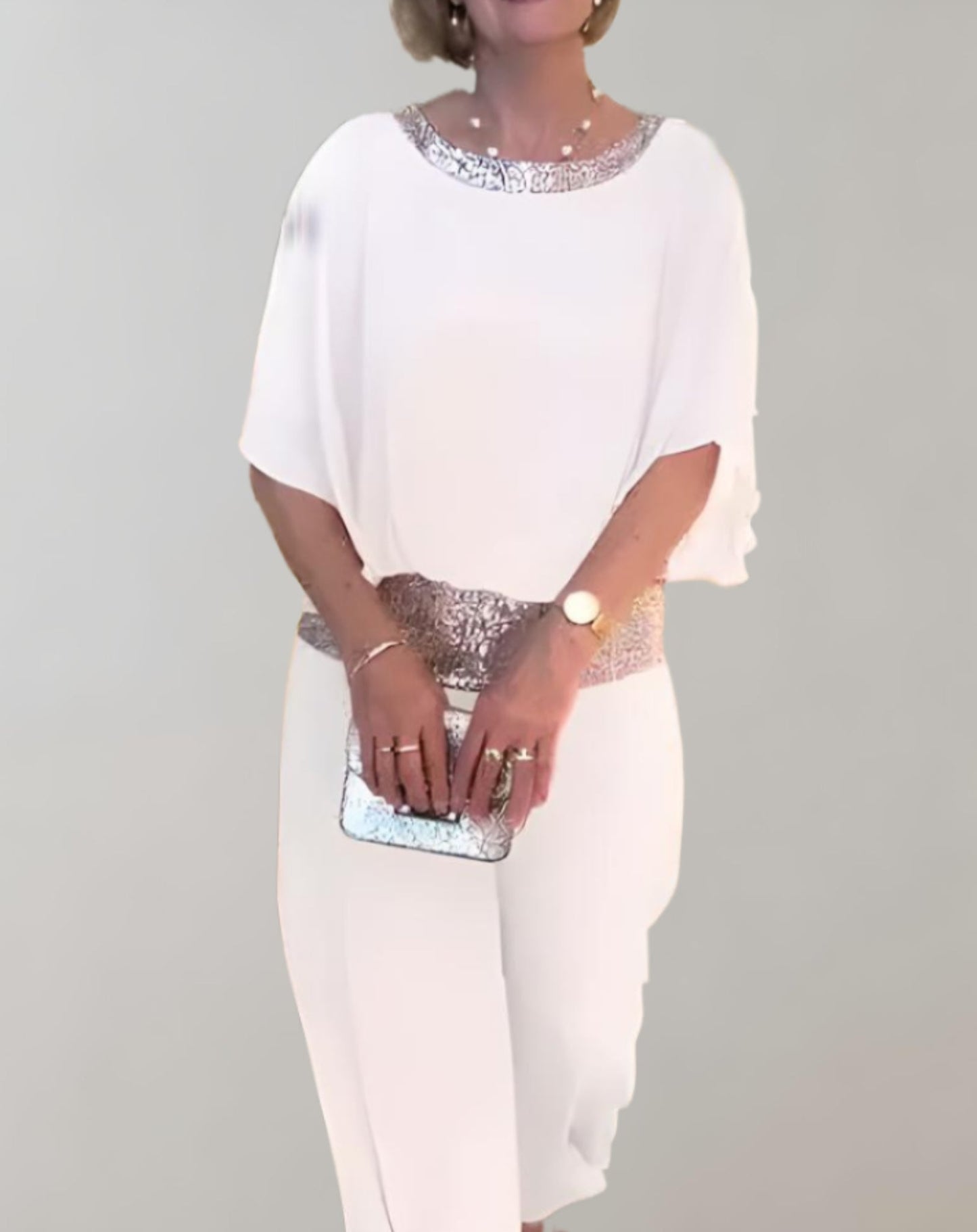 Elegantes Damen-Blusen- und Hosenensemble - Arlin