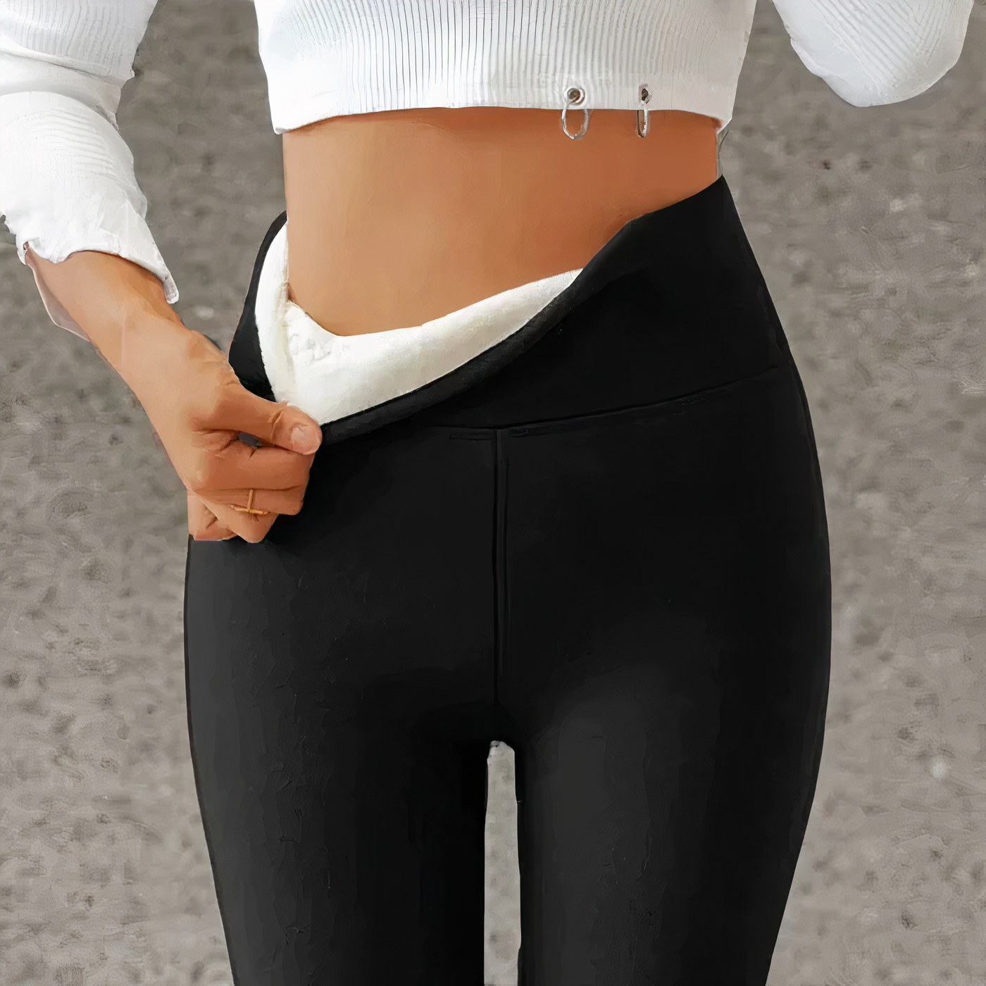 Wärmende Leggings mit hoher Taille – Kendall