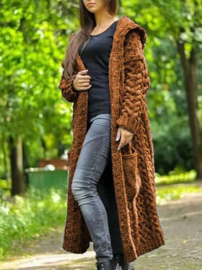 Anahi: Warme, gestrickte Jacke