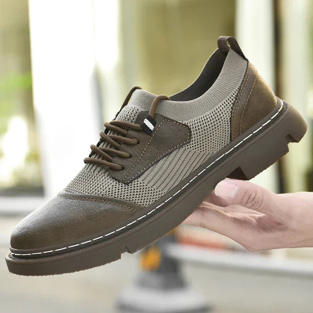 Elegante Erscheinung: UrbanEase Lederschuhe mit 5 cm Absatz