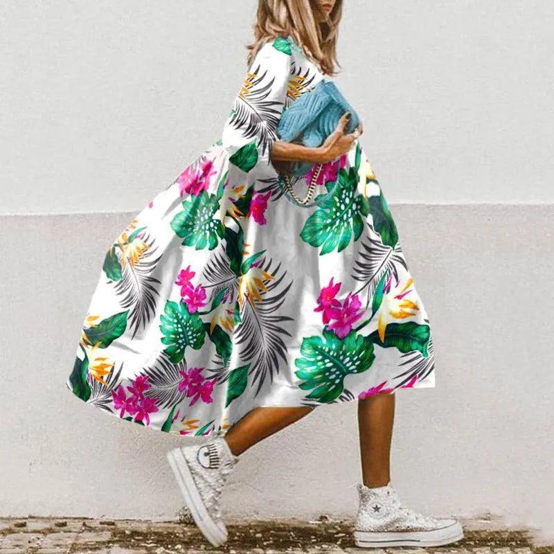 Bella Sommerkleid: Buntes Baggy-Modell