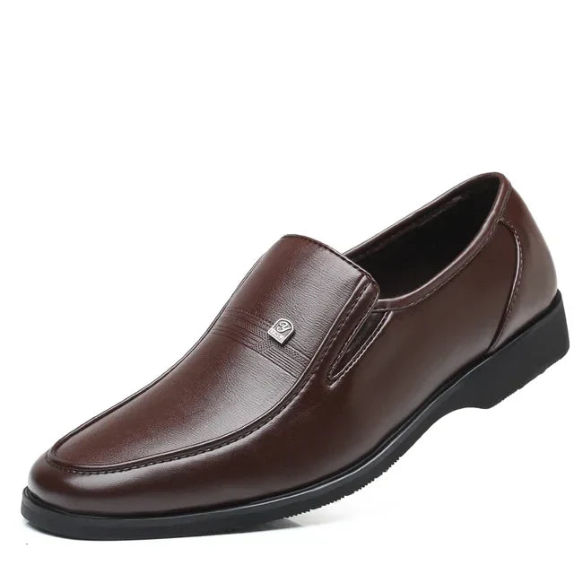 Schwarze Herren Oxford Schuhe aus Leder von GroßMann